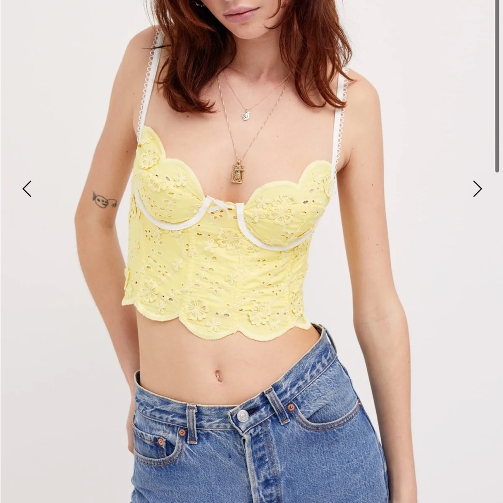 For Love and Lemons Natalia Corset Top -